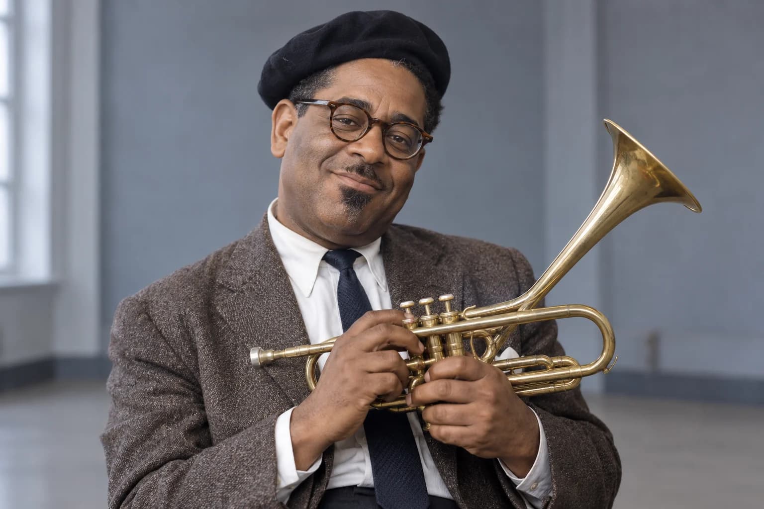 Dizzy Gillespie : bebop, trompette coudée et rencontres cubaines