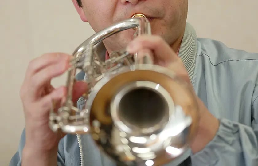 Le pavillon d'une trompette